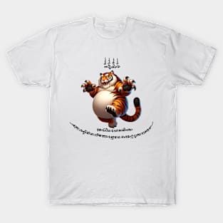 Thai Tattoo Parody "Sak Yant Tiger" T-Shirt